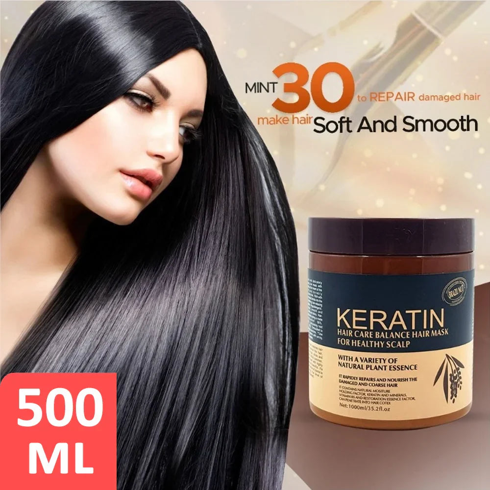 Keratin Hair Care & Hair Treatment